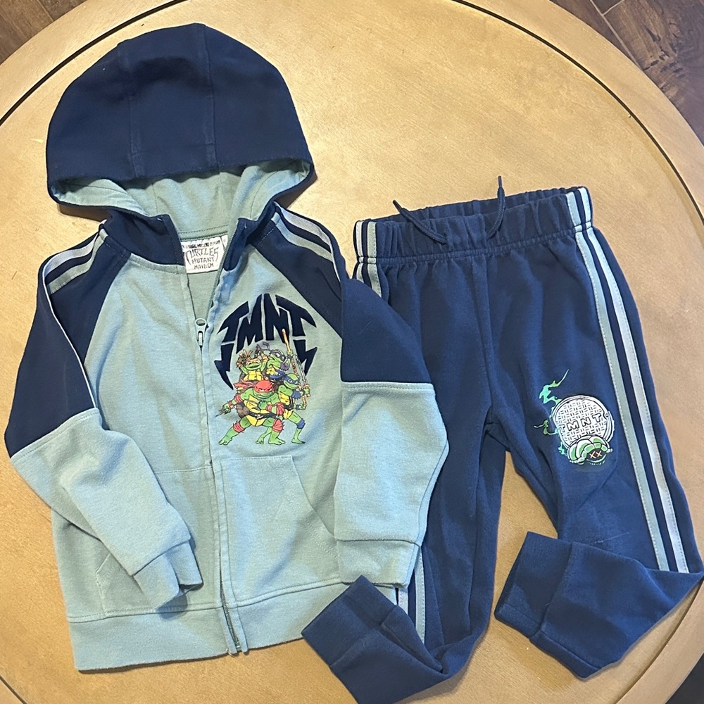 Nickelodeon Blue and Navy Kids Matching Set